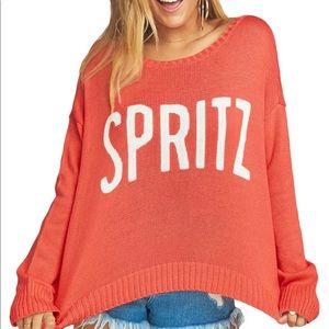 Show Me Your Mumu Arroyo Spritz Sweater-Medium-NWT